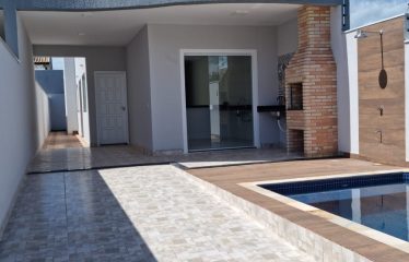 Casa nova 2 dormitórios com piscina R$340,000