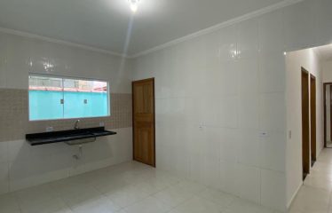 Casa Nova em Peruíbe com 2 dorm. sendo 1 suite